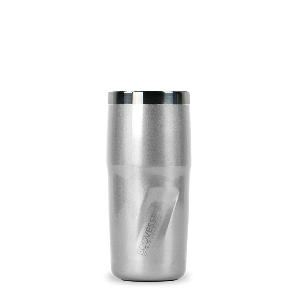 EcoVessel White Pearl Transit Coffee Mug 16 oz